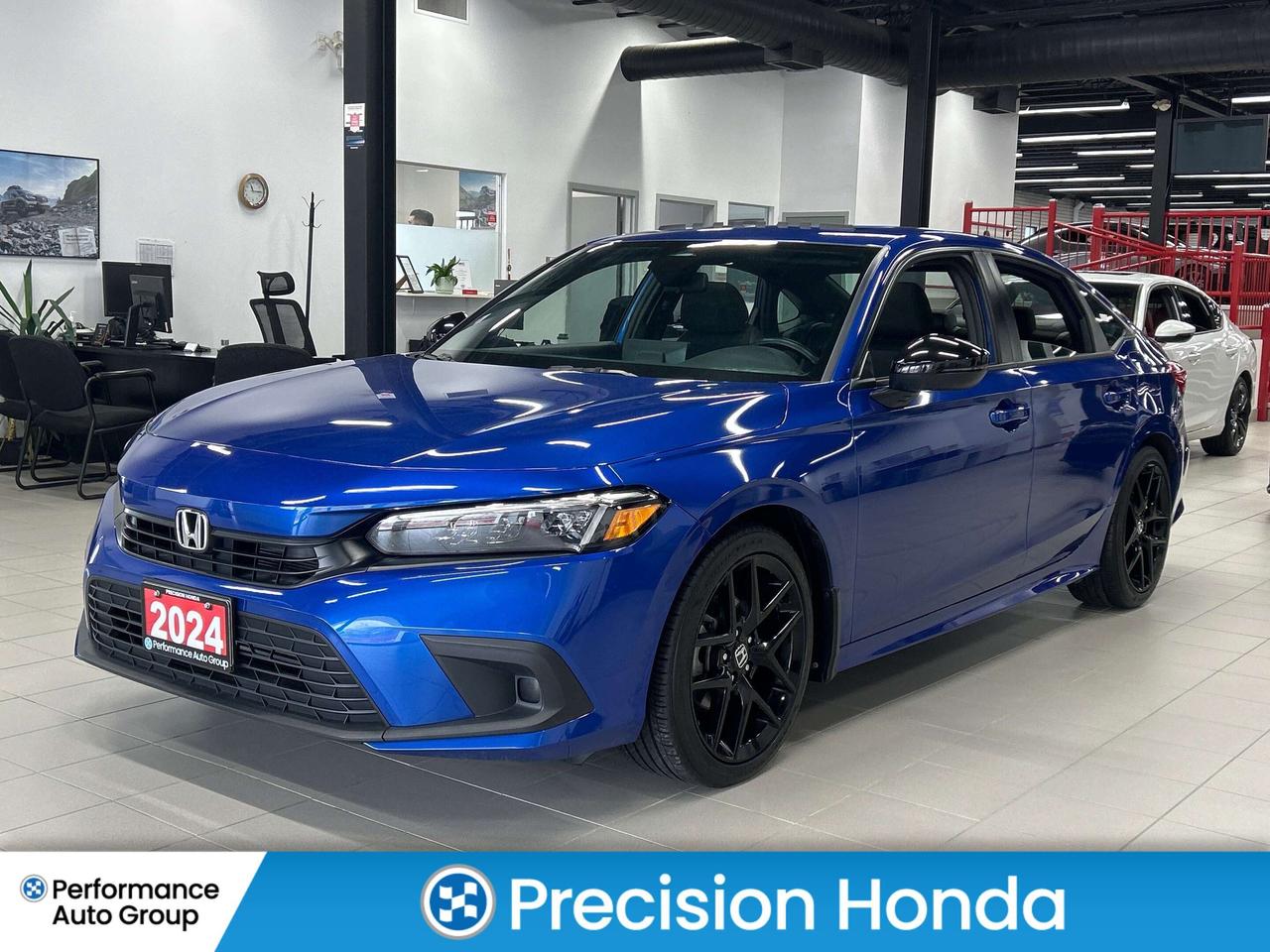 2024 Honda Civic Sedan Sport CarPlay Rear Cam Sunroof Heated Seats Photo