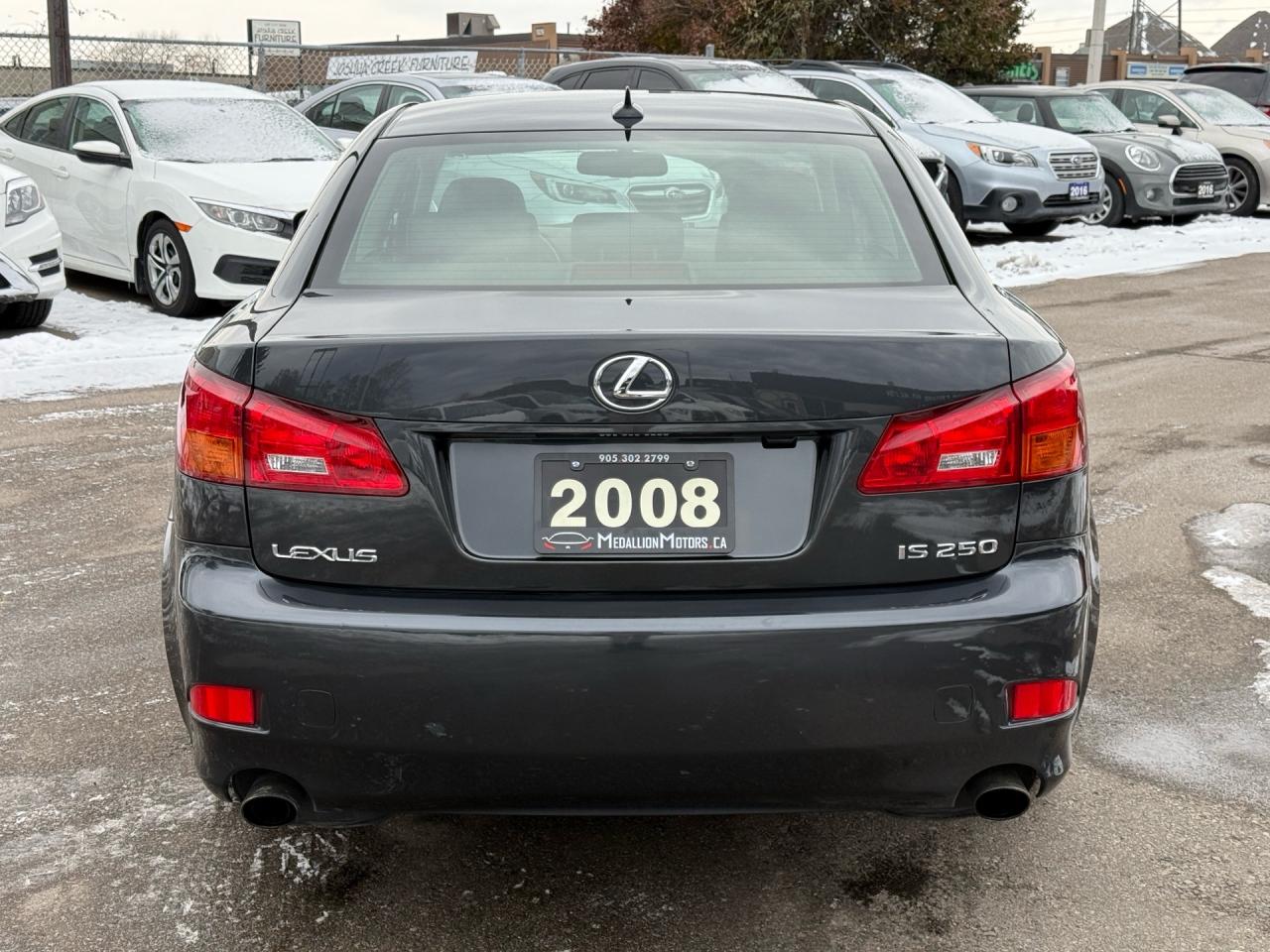2008 Lexus IS 250 IS 250 RWD Auto  ACCIDENT FREE CERTIFIED MINT Photo