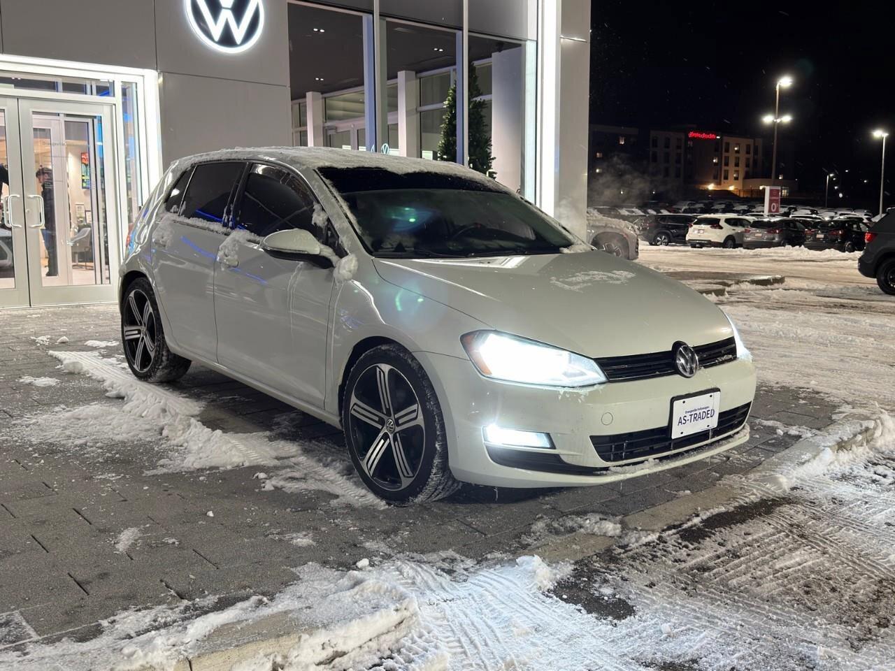 2017 Volkswagen Golf 1.8 TSI ComfortlineAS-TRADED, HTD SEATS, BACKUP CA Photo