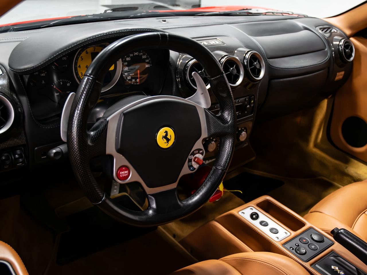 2005 Ferrari F430 F1 TRANSMISSION BROWN INT PADDLE SHIFTERS Photo