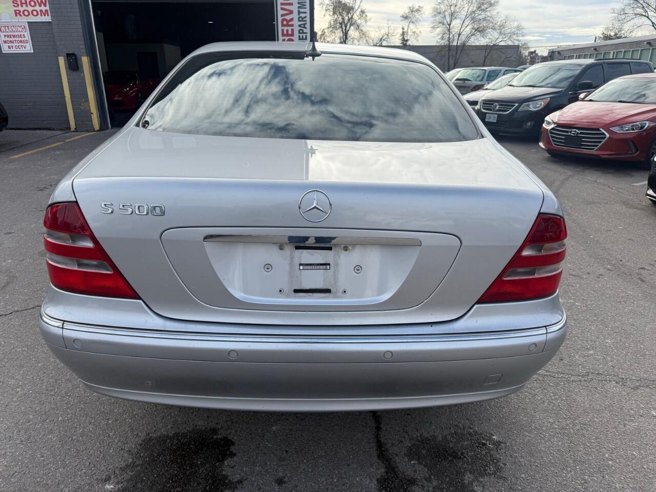 2000 Mercedes-Benz S-Class S500 2000 Mercedes S5 31,000 km Photo