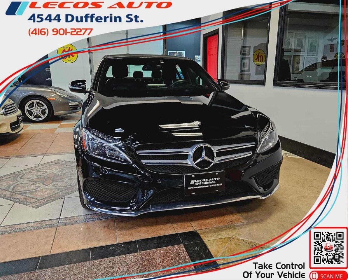 2015 Mercedes-Benz C-Class C 400 4MATIC Sedan Clean CarFax/4Matic/Bluetooth/S Photo0