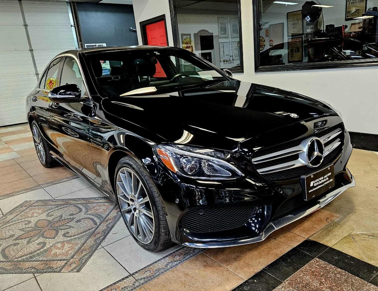 2015 Mercedes-Benz C-Class C 400 4MATIC Sedan Clean CarFax/4Matic/Bluetooth/S Photo3