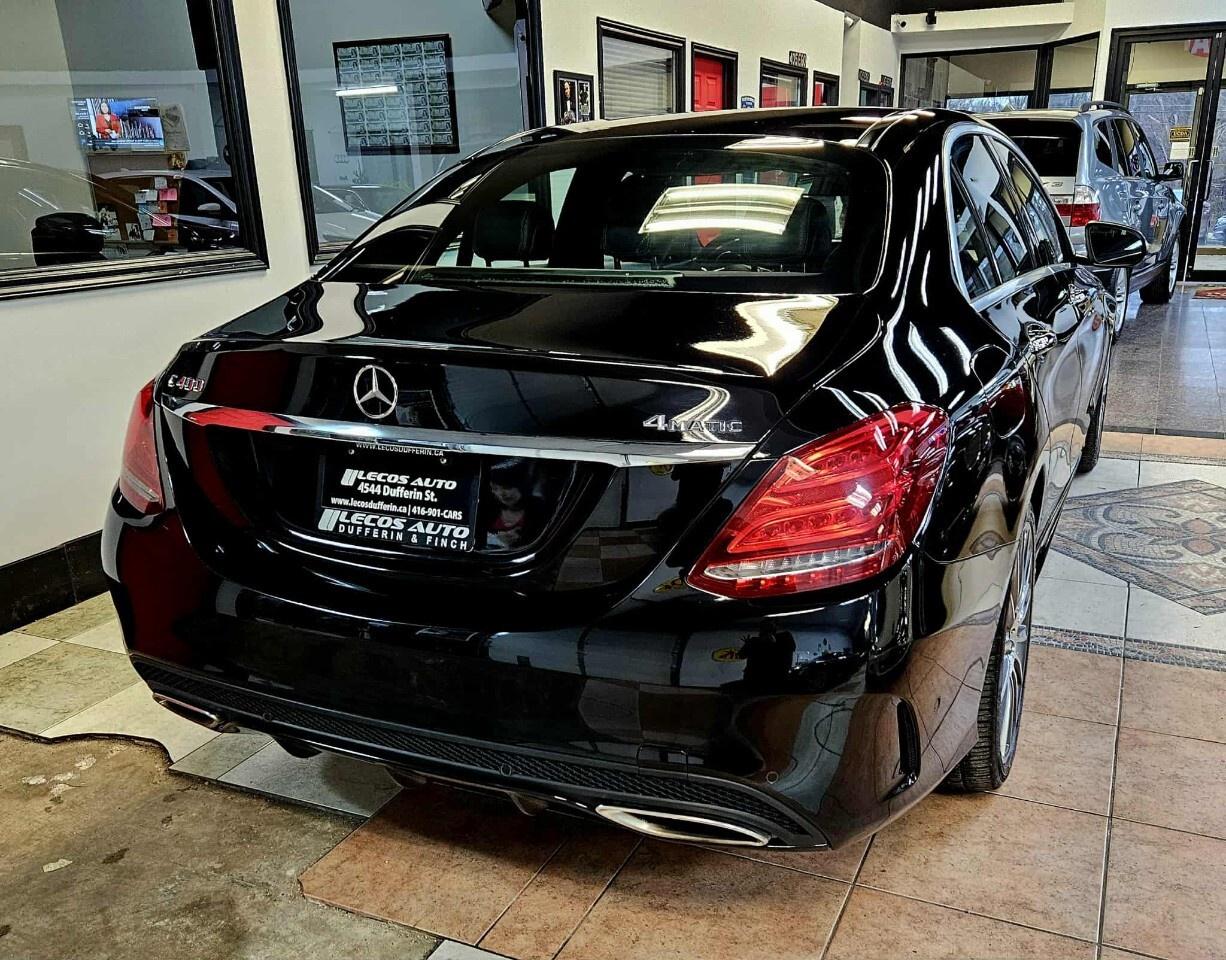 2015 Mercedes-Benz C-Class C 400 4MATIC Sedan Clean CarFax/4Matic/Bluetooth/S Photo