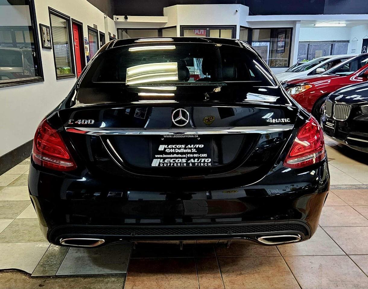 2015 Mercedes-Benz C-Class C 400 4MATIC Sedan Clean CarFax/4Matic/Bluetooth/S Photo