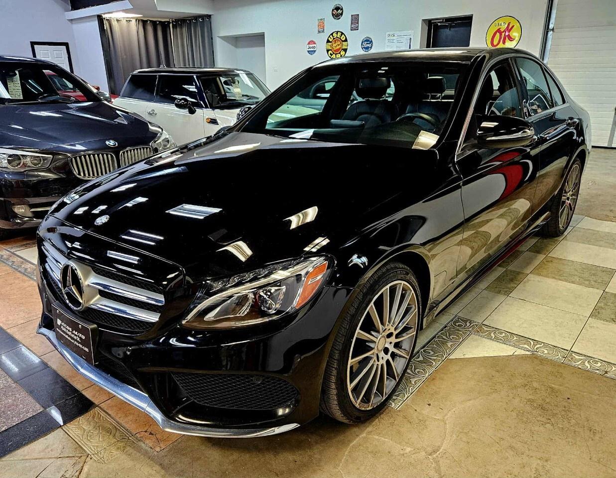 2015 Mercedes-Benz C-Class C 400 4MATIC Sedan Clean CarFax/4Matic/Bluetooth/S Photo