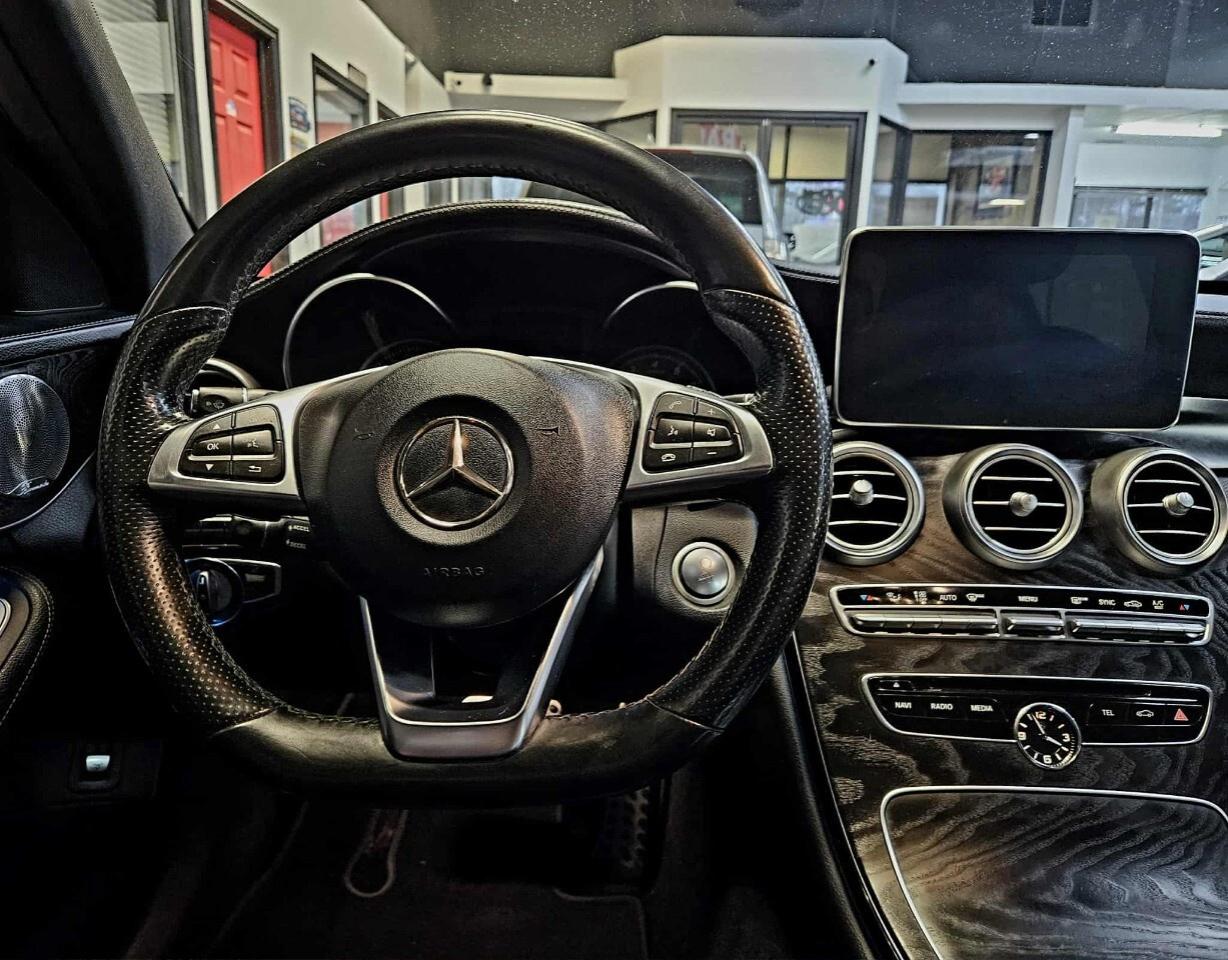 2015 Mercedes-Benz C-Class C 400 4MATIC Sedan Clean CarFax/4Matic/Bluetooth/S Photo