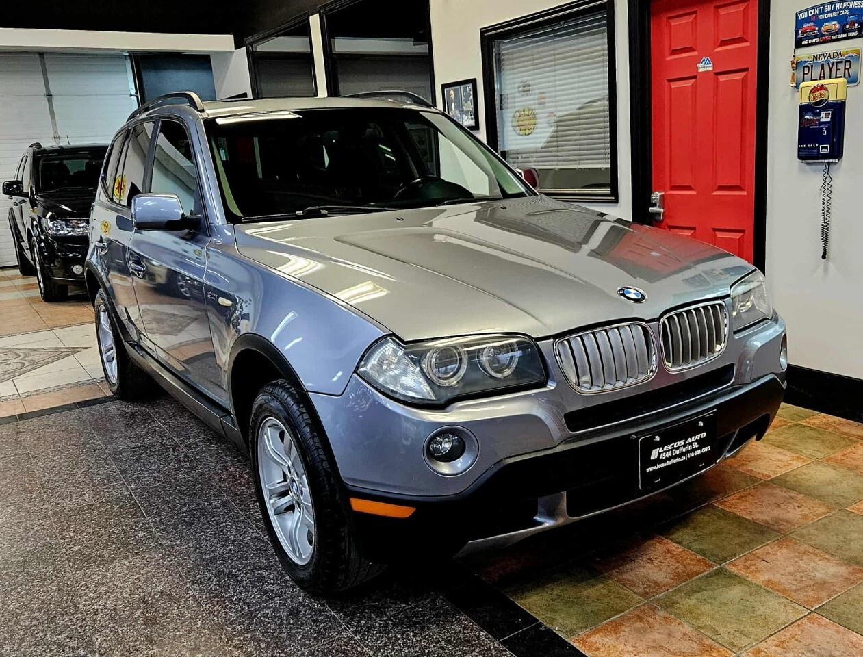2008 BMW X3 AWD 4dr 3.0i Very Low KMs/All Wheel Drive/Sunroof Photo3