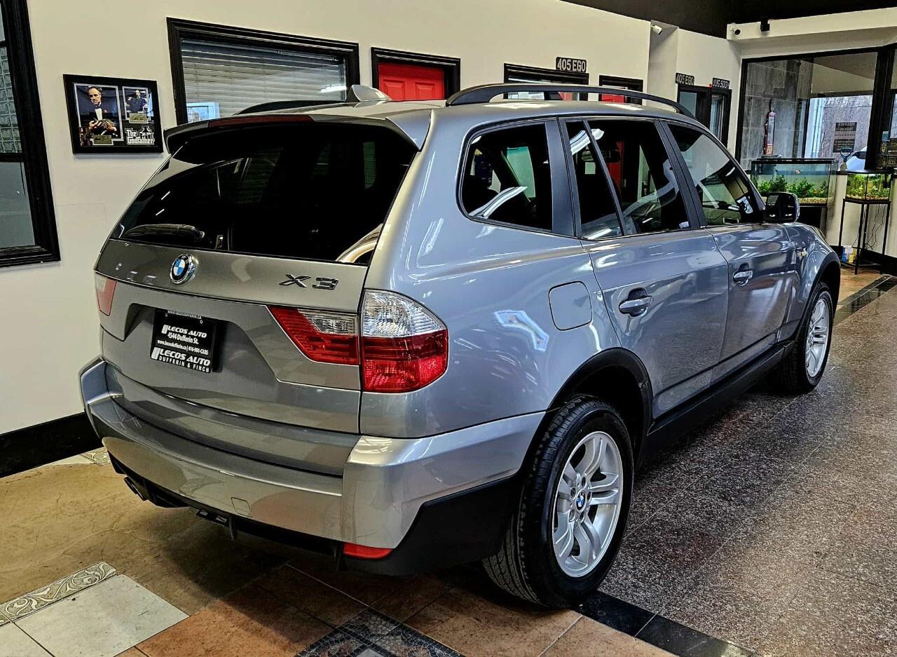 2008 BMW X3 AWD 4dr 3.0i Very Low KMs/All Wheel Drive/Sunroof Photo