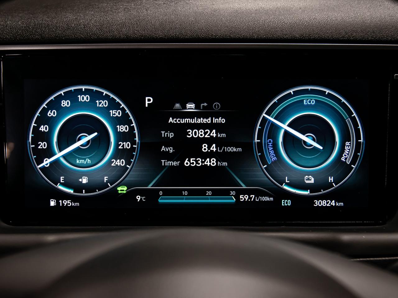 2023 Hyundai Tucson Hybrid LUXURY AWD HYBRID BLIND SPOTS NAVI REAR VIEW Photo