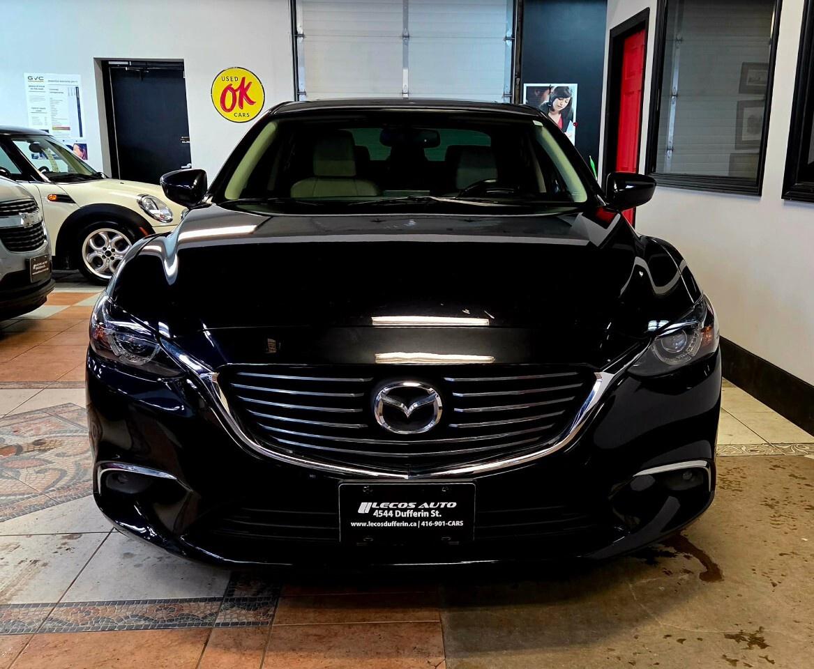 2016 Mazda MAZDA6 4dr Sdn 2.5L Man GT Clean CarFax/Manual/Leather Lo Photo2