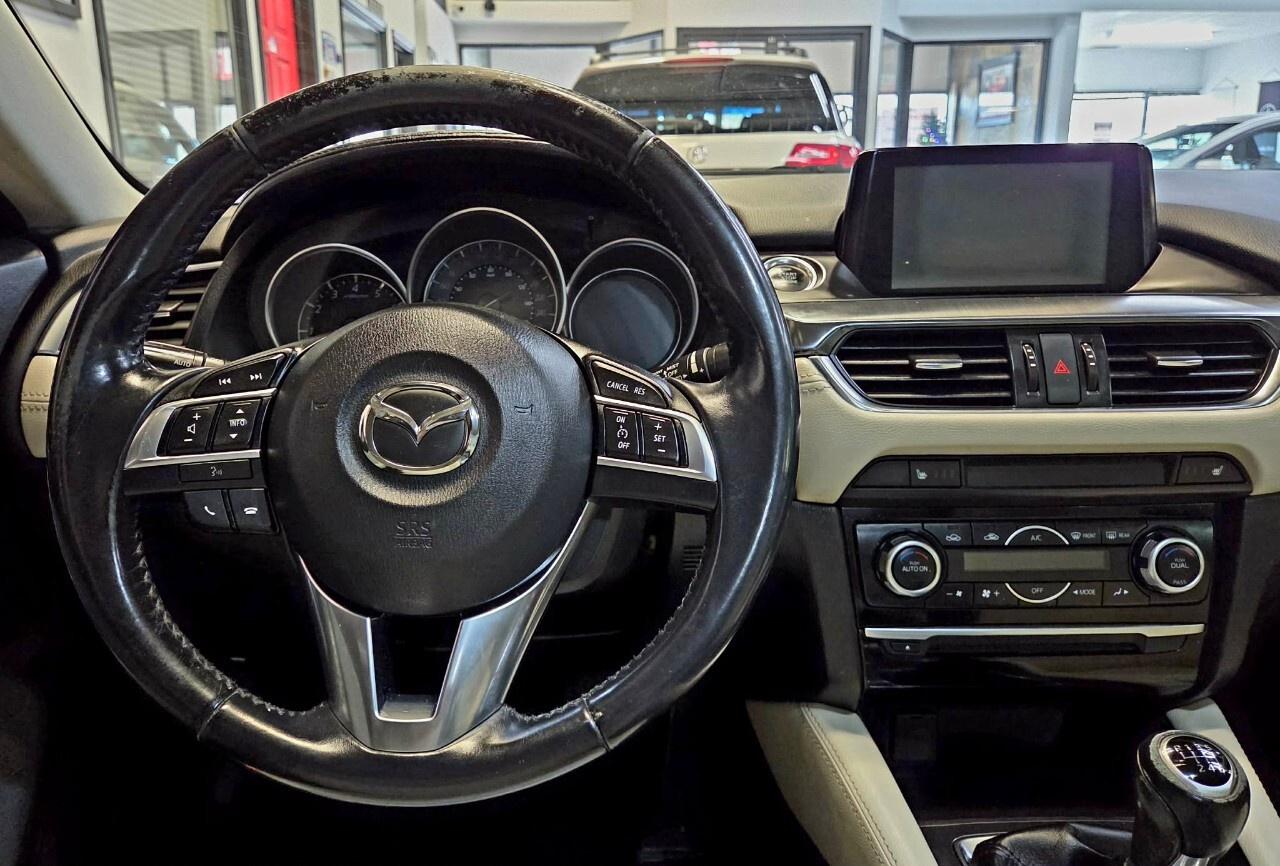 2016 Mazda MAZDA6 4dr Sdn 2.5L Man GT Clean CarFax/Manual/Leather Lo Photo