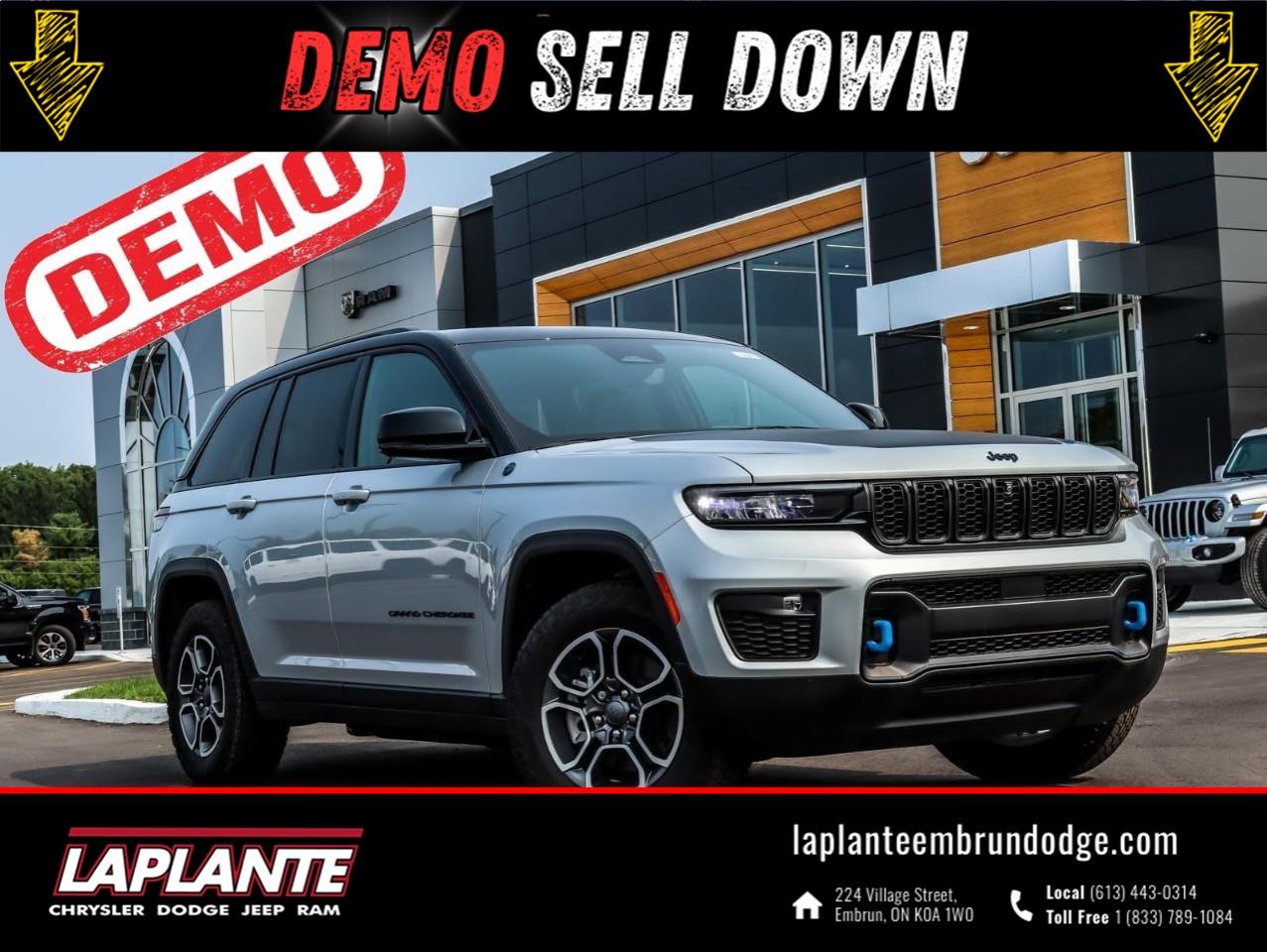 2023 Jeep Grand Cherokee 4xe Trailhawk Incl. Heated Steering Wheel & Heated/Coo Photo0