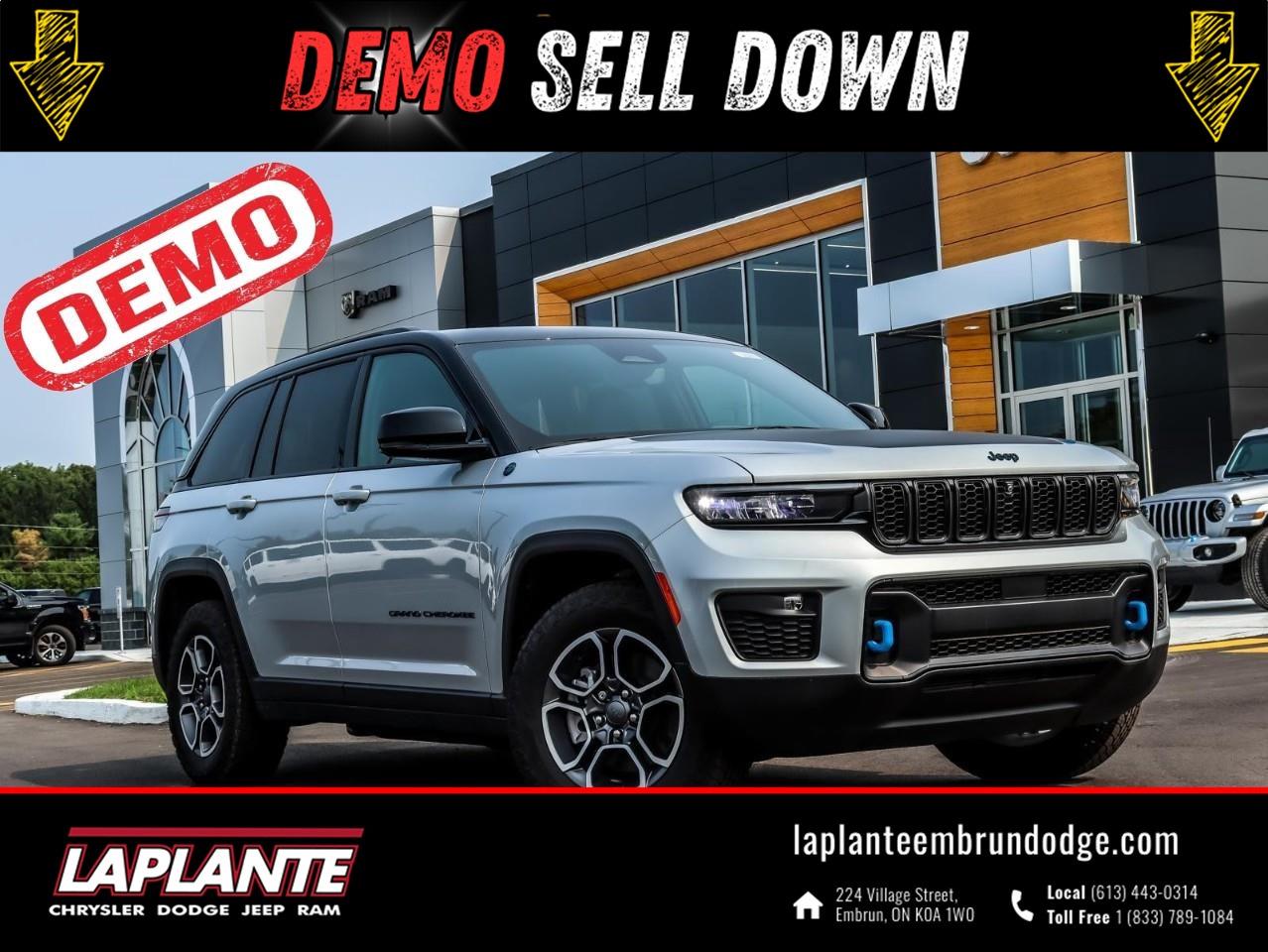 2023 Jeep Grand Cherokee 4xe Trailhawk Incl. Heated Steering Wheel & Heated/Coo Photo