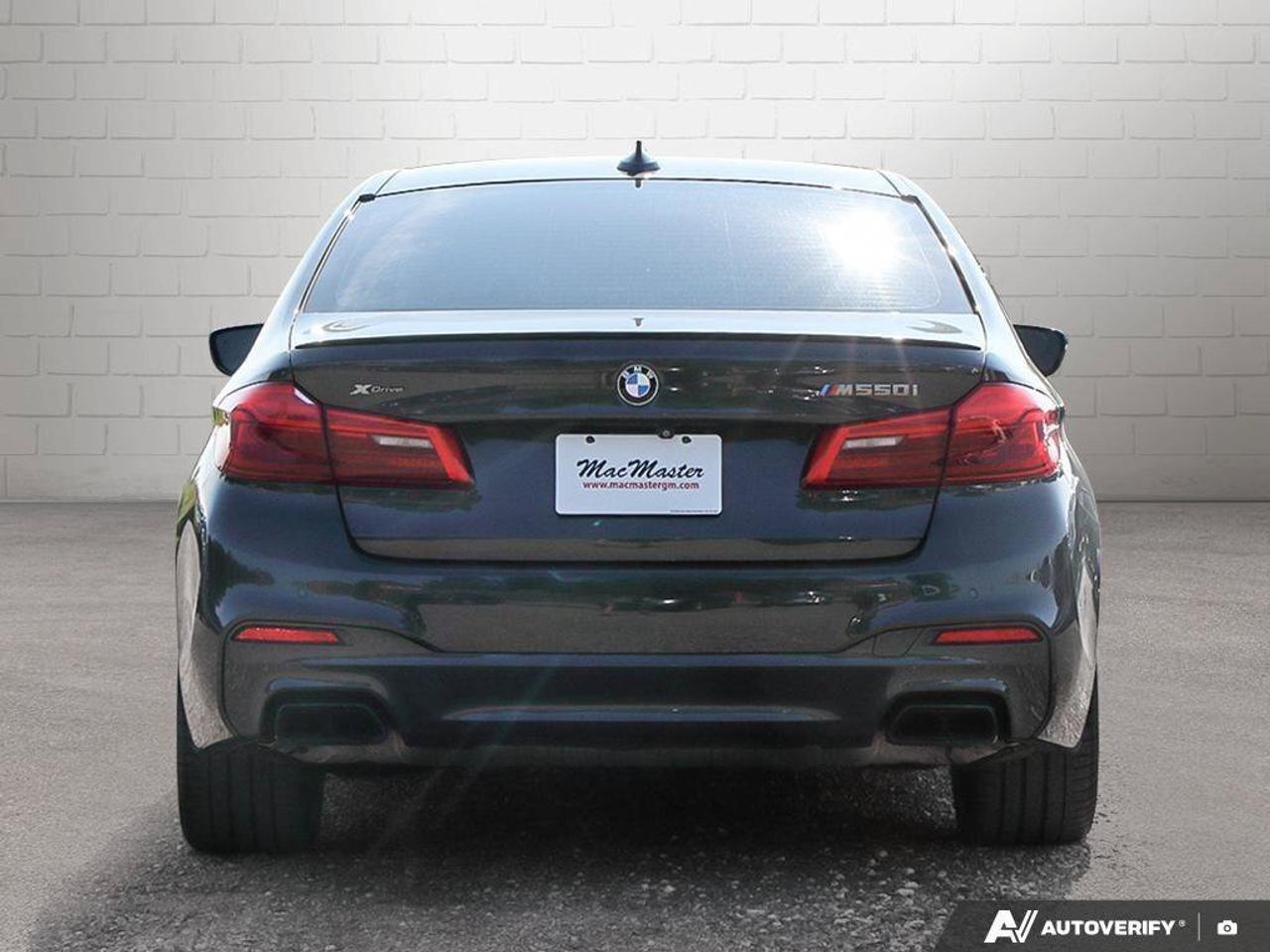 2018 BMW 5 Series M550i xDriveM550I XDRIVE, 4.4L V8, ALLOYS, NAV, SU Photo3
