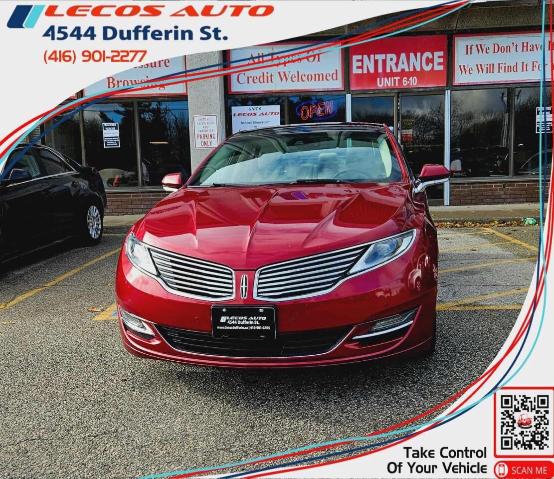 2016 Lincoln MKZ 4dr Sdn AWD One Owner/All Wheel Drive/Fully Loaded Photo