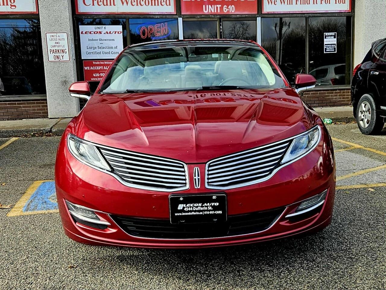 2016 Lincoln MKZ 4dr Sdn AWD One Owner/All Wheel Drive/Fully Loaded Photo2