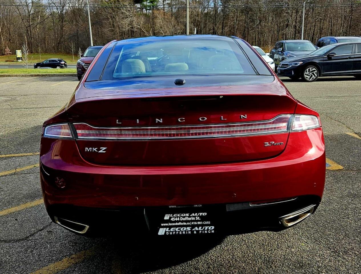 2016 Lincoln MKZ 4dr Sdn AWD One Owner/All Wheel Drive/Fully Loaded Photo
