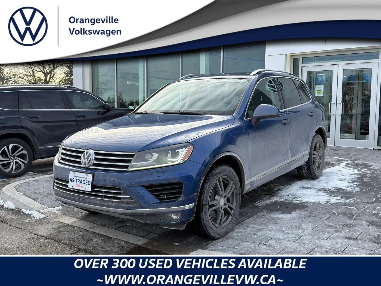 2016 Volkswagen Touareg 3.6L HighlineCERTIFIED AS-TRADED, ONE-OWNER, ACCID Photo0