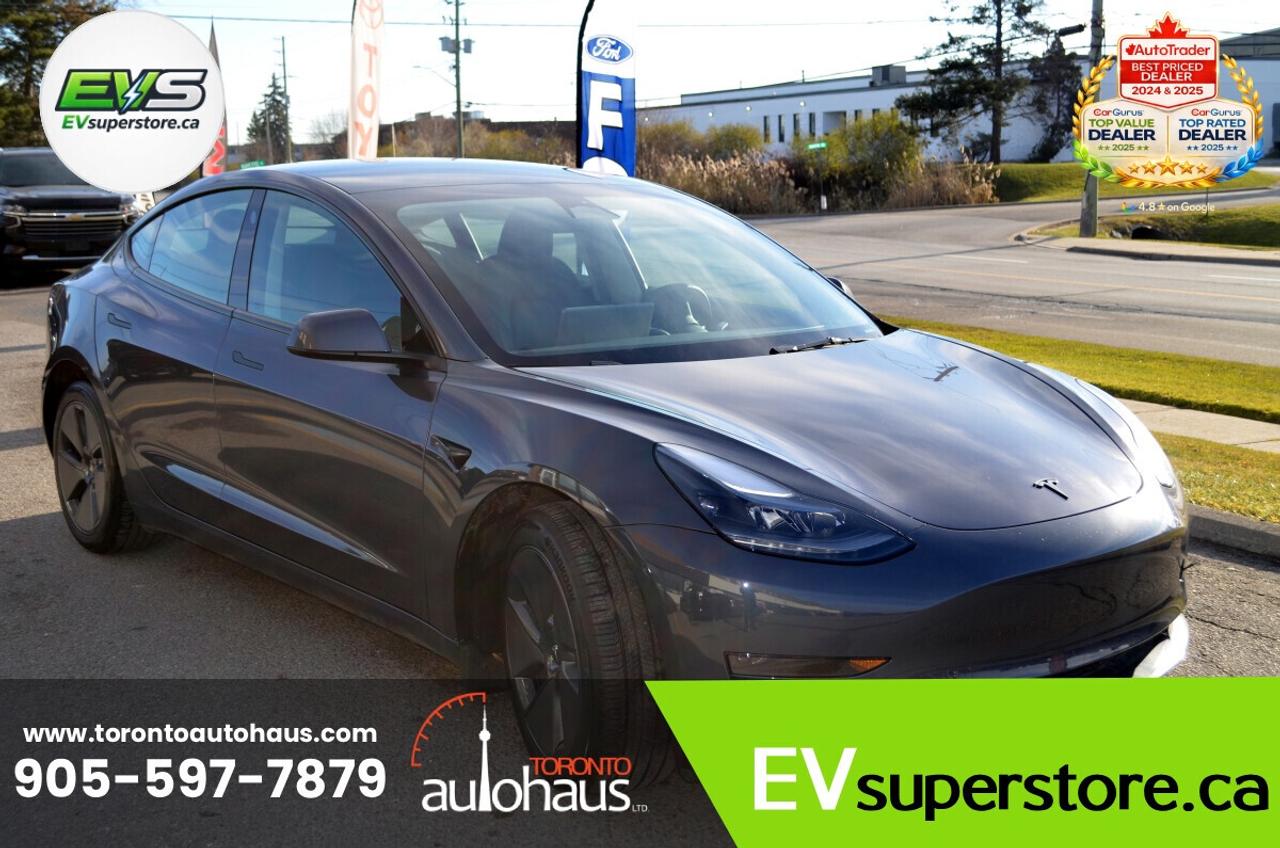 2023 Tesla Model 3 LFP OVER 100 TESLAS EVSUPERSTORE.CA Photo