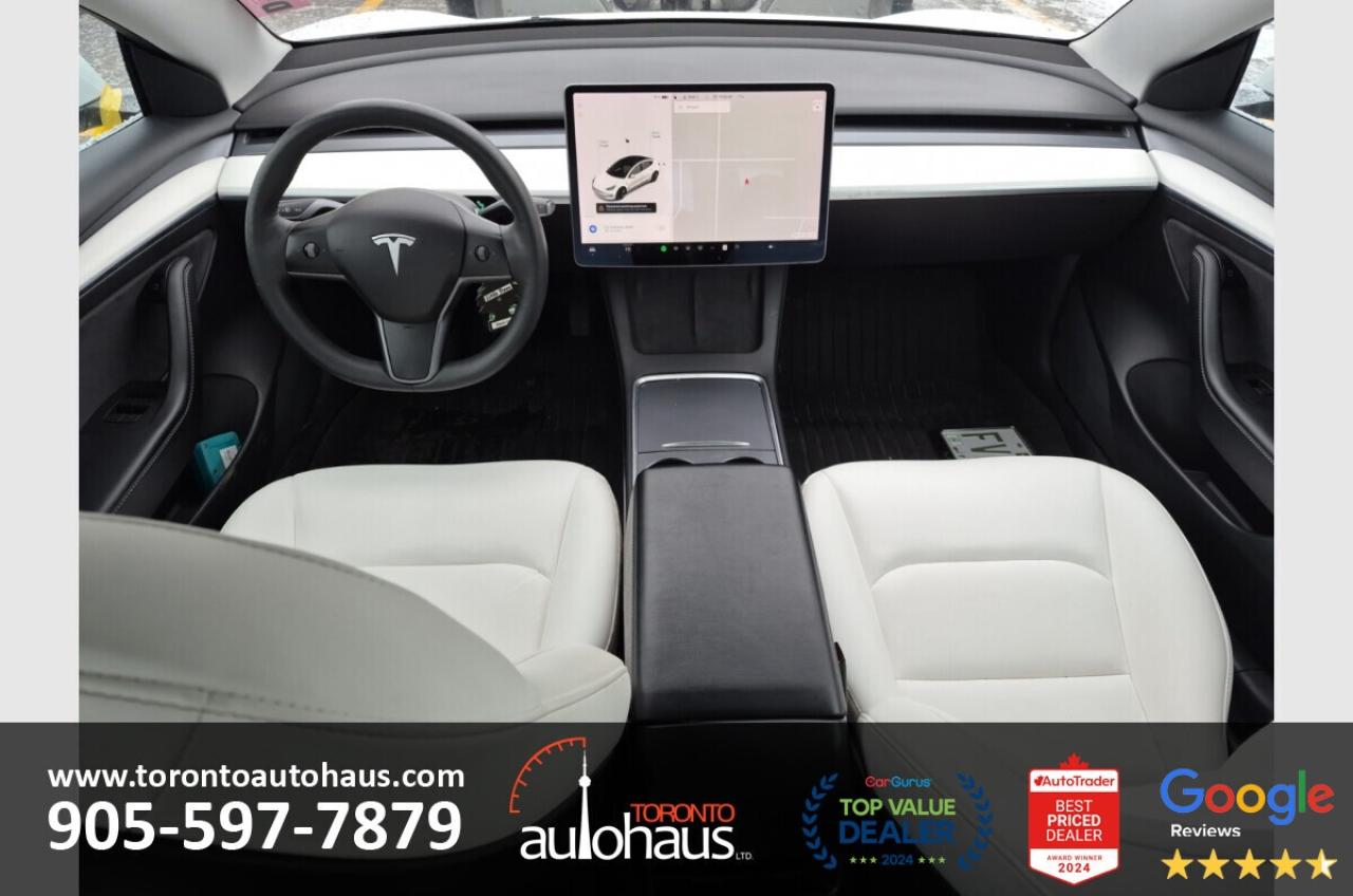 2021 Tesla Model 3 WHITE INTERIOR I OVER 100 TESLAS AT EVSUPERSTORE.C Photo