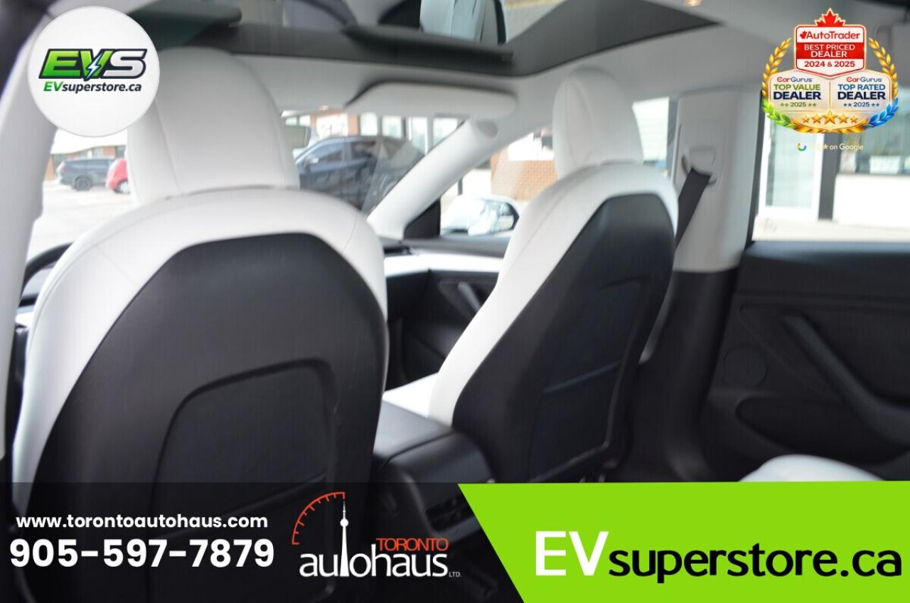 2021 Tesla Model 3 WHITE INTERIOR I OVER 100 TESLAS AT EVSUPERSTORE.C Photo