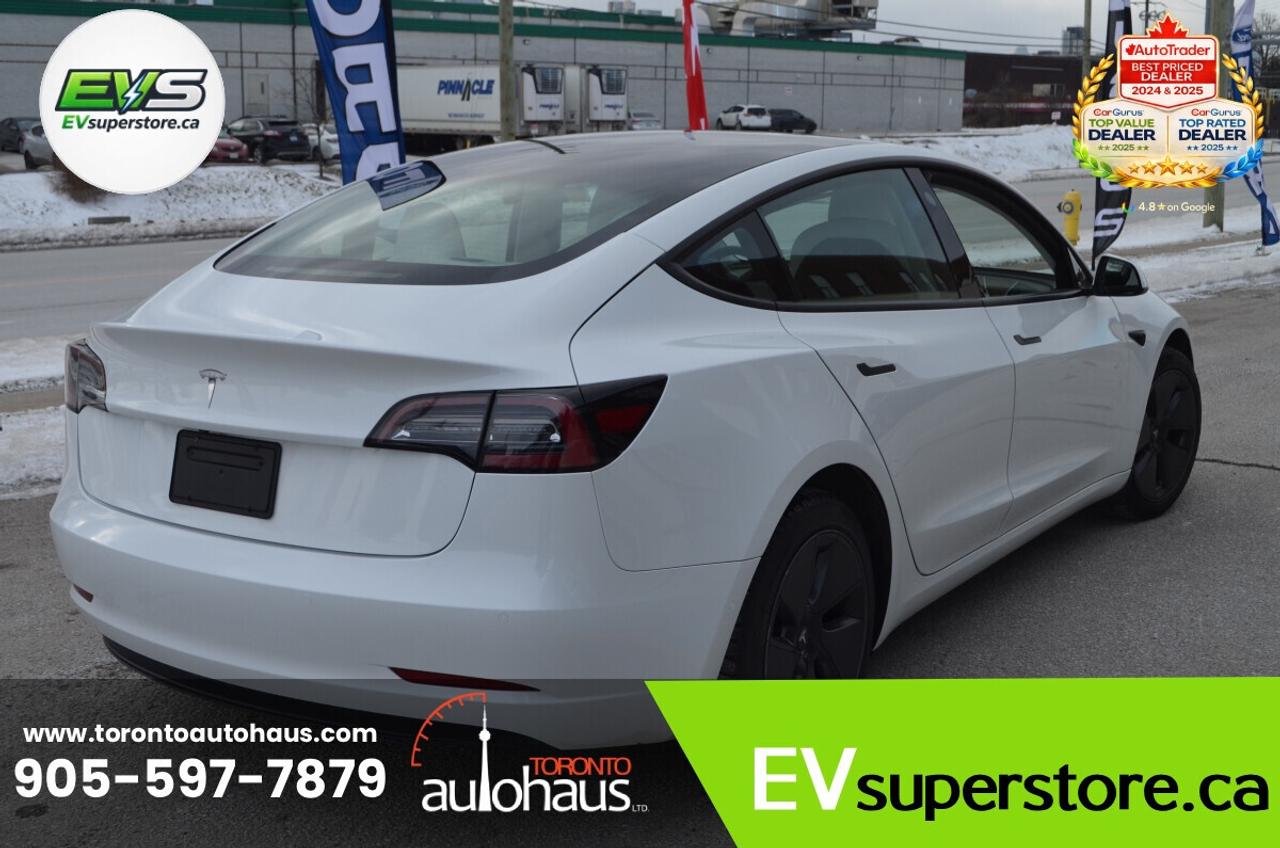 2021 Tesla Model 3 WHITE INTERIOR I OVER 100 TESLAS AT EVSUPERSTORE.C Photo