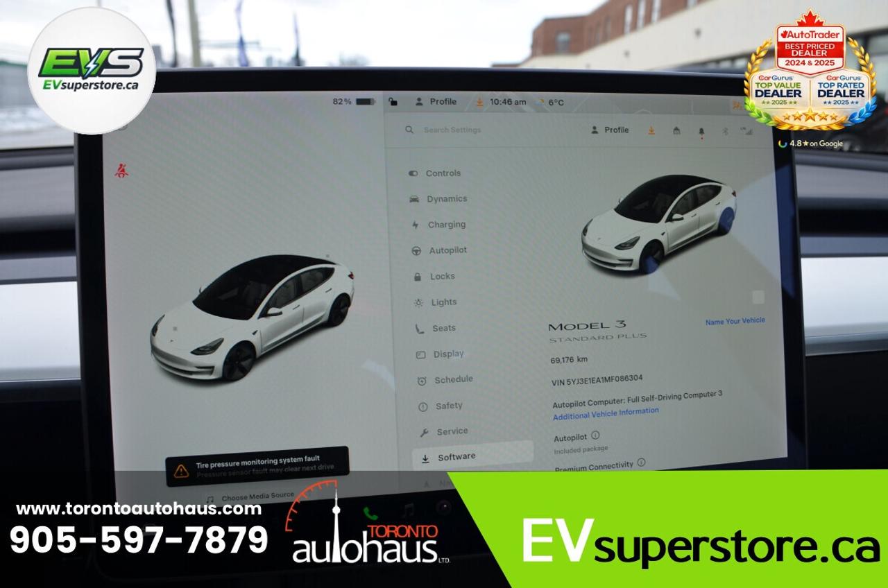 2021 Tesla Model 3 WHITE INTERIOR I OVER 100 TESLAS AT EVSUPERSTORE.C Photo