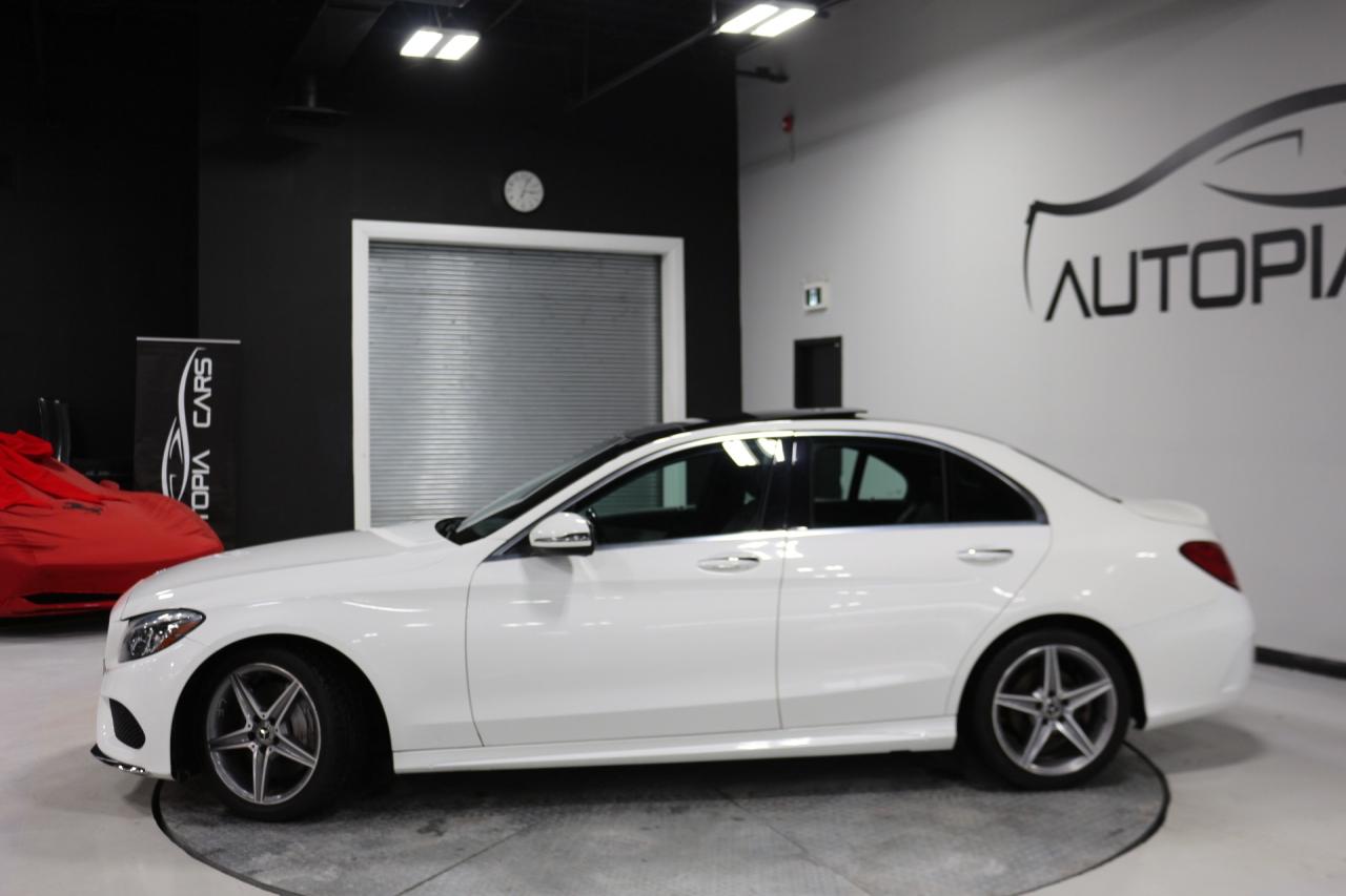 2018 Mercedes-Benz C-Class C 300 4MATIC AMG PKG BLIND SPOTS NAVI REAR VIEW Photo3