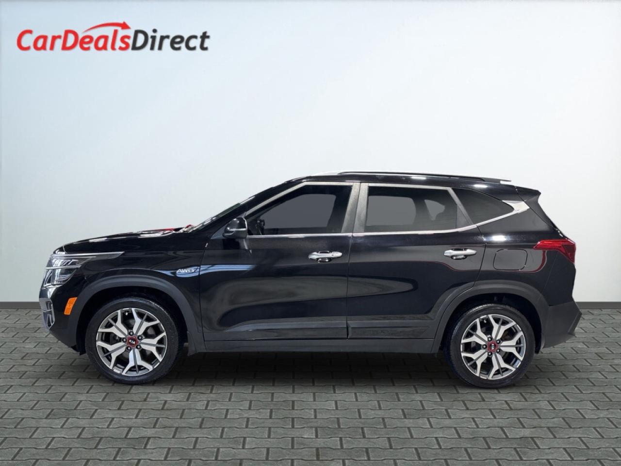 2021 Kia Seltos SX Turbo AWD/Leather/Panoroof/NAVI/Lane Depart/Dri Photo2