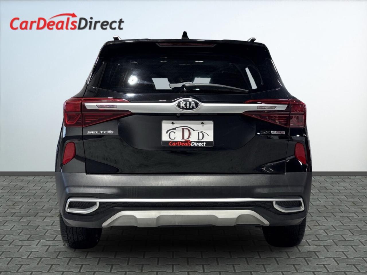 2021 Kia Seltos SX Turbo AWD/Leather/Panoroof/NAVI/Lane Depart/Dri Photo4