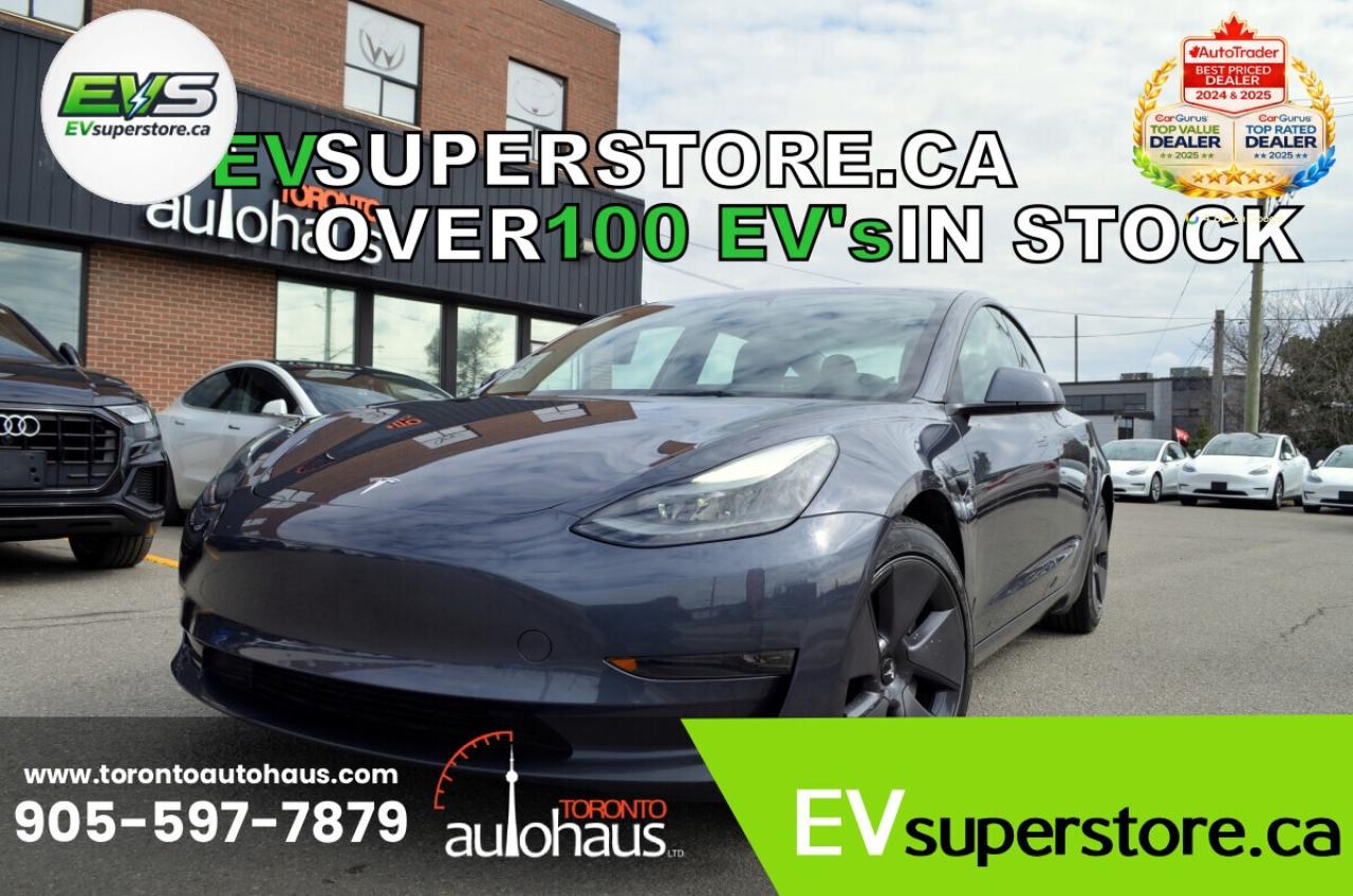 2023 Tesla Model 3 LFP I OVER 100 TESLAS EVSUPERSTORE.CA Photo