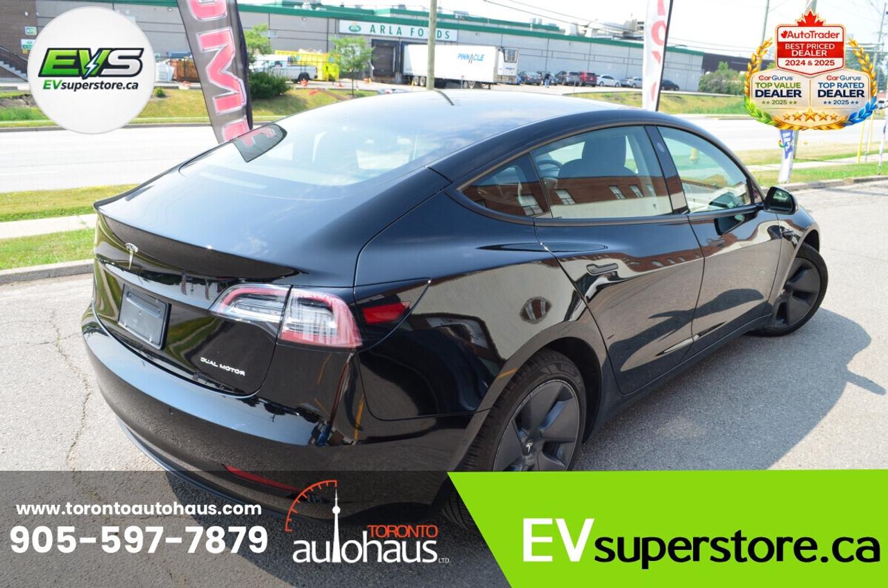 2022 Tesla Model 3 LR AWD I OVER 100 TESLAS EVSUPERSTORE.CA Photo
