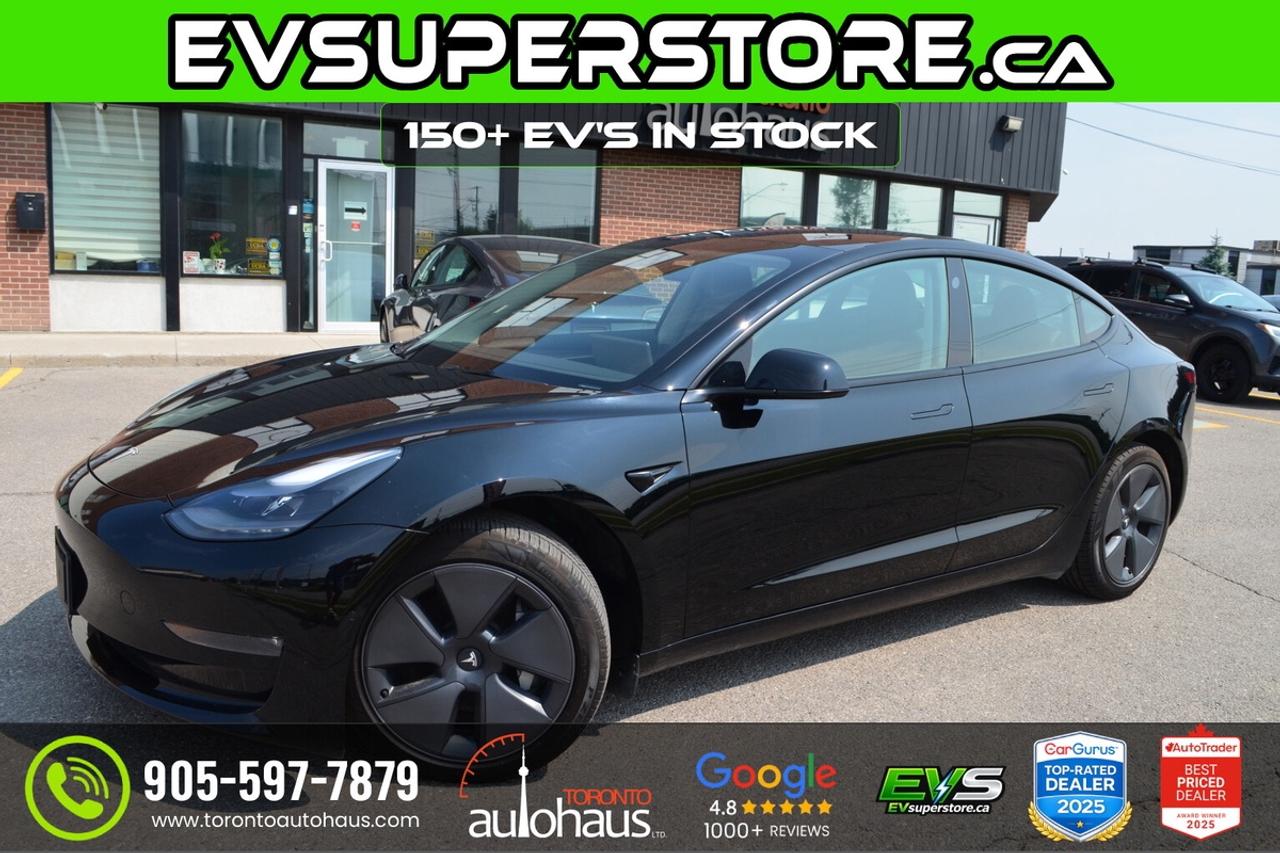 2022 Tesla Model 3 LR AWD I OVER 100 TESLAS EVSUPERSTORE.CA Photo