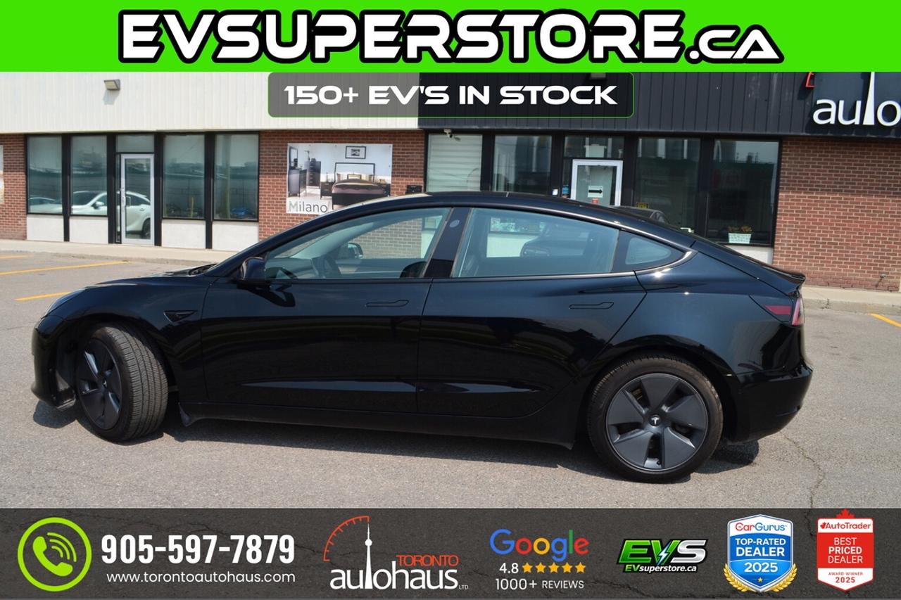 2022 Tesla Model 3 LR AWD I OVER 100 TESLAS EVSUPERSTORE.CA Photo