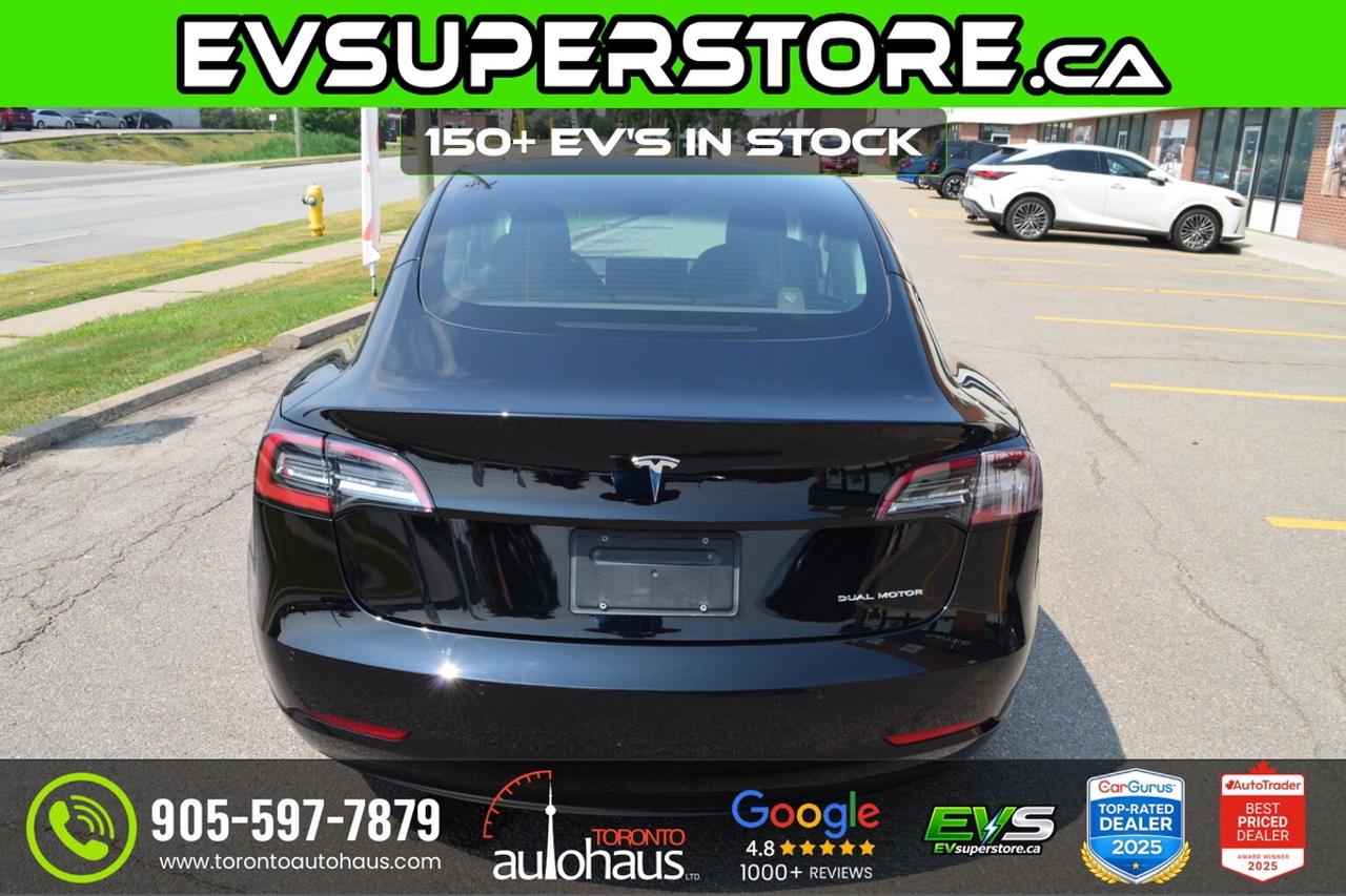 2022 Tesla Model 3 LR AWD I OVER 100 TESLAS EVSUPERSTORE.CA Photo