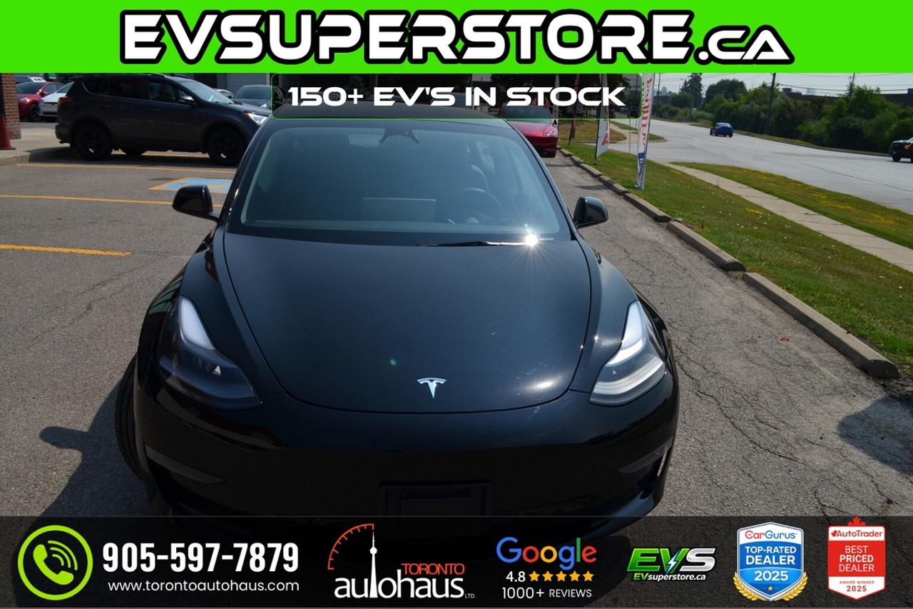 2022 Tesla Model 3 LR AWD I OVER 100 TESLAS EVSUPERSTORE.CA Photo