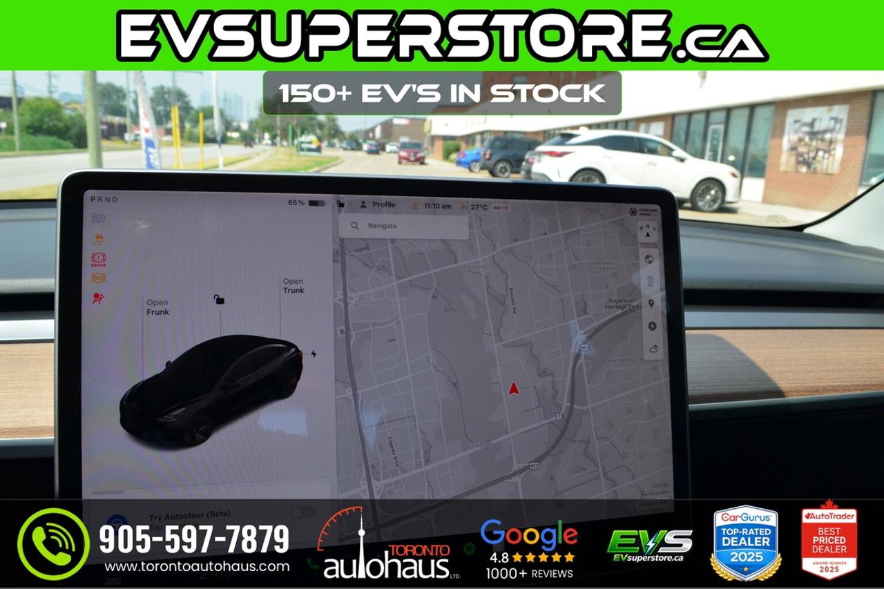 2022 Tesla Model 3 LR AWD I OVER 100 TESLAS EVSUPERSTORE.CA Photo