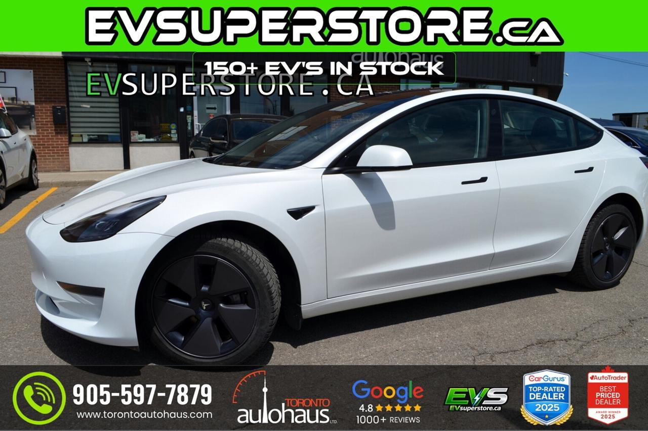 2023 Tesla Model 3 LFP I OVER 100 TESLAS I EVSUPERSTORE.CA Photo