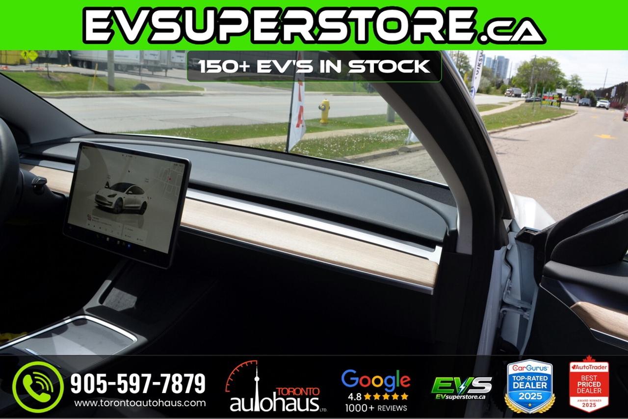 2023 Tesla Model 3 LFP I OVER 100 TESLAS I EVSUPERSTORE.CA Photo