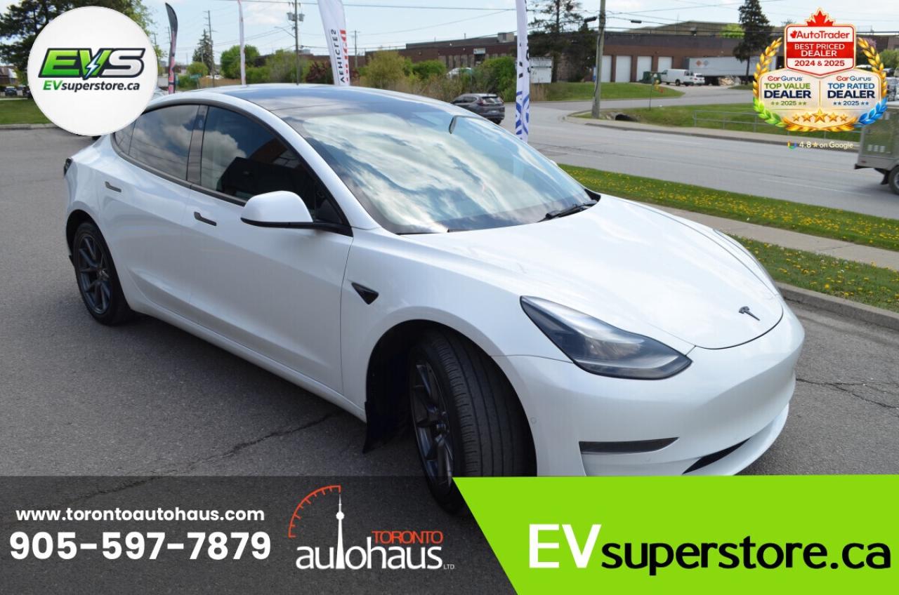 2021 Tesla Model 3 LR AWD I OVER 100 TESLAS EVSUPERSTORE.CA Photo