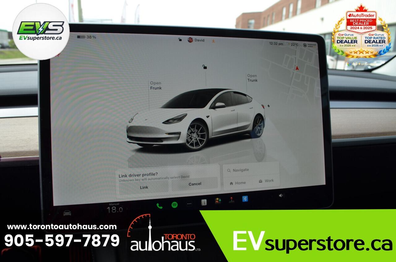 2021 Tesla Model 3 LR AWD I OVER 100 TESLAS EVSUPERSTORE.CA Photo