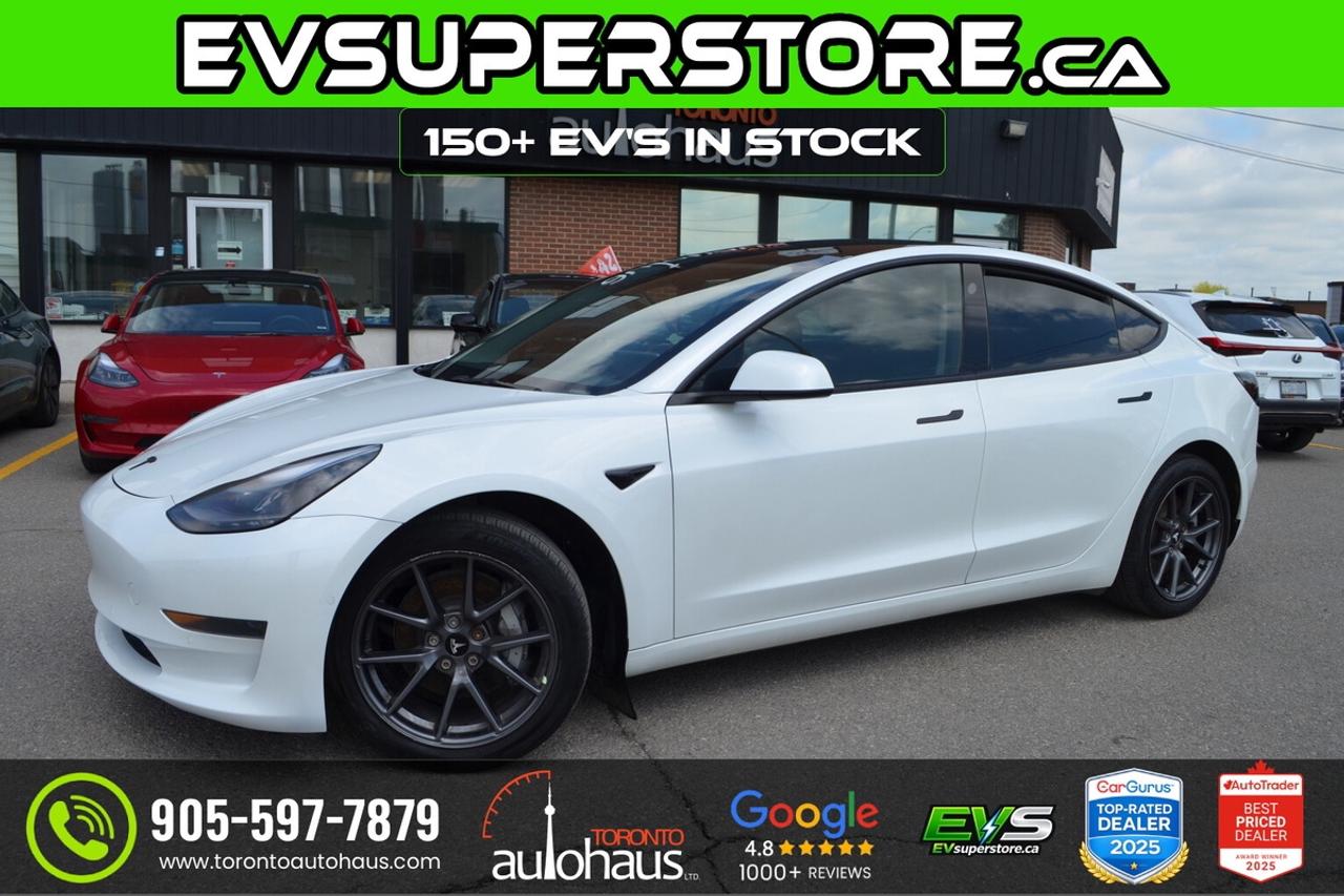 2021 Tesla Model 3 LR AWD I OVER 100 TESLAS EVSUPERSTORE.CA Photo