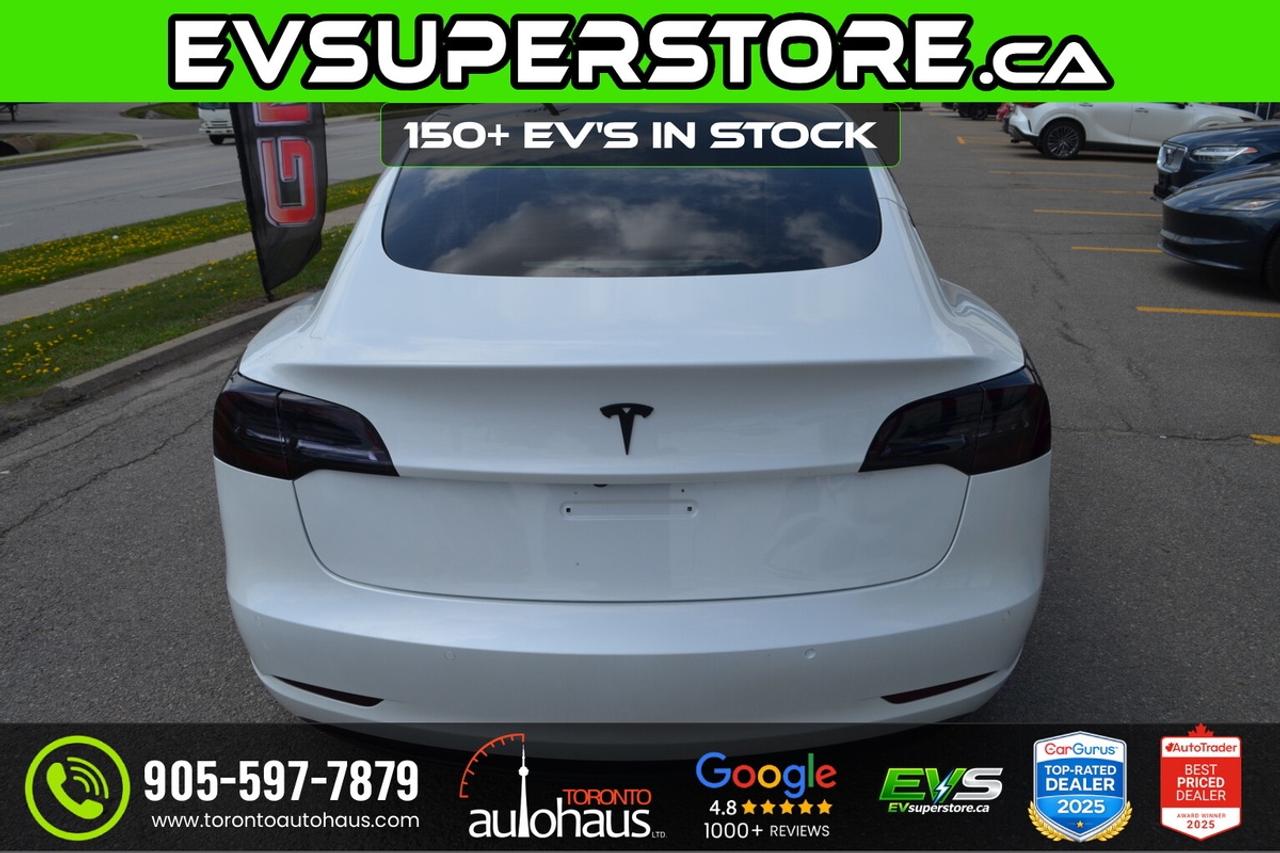 2021 Tesla Model 3 LR AWD I OVER 100 TESLAS EVSUPERSTORE.CA Photo4