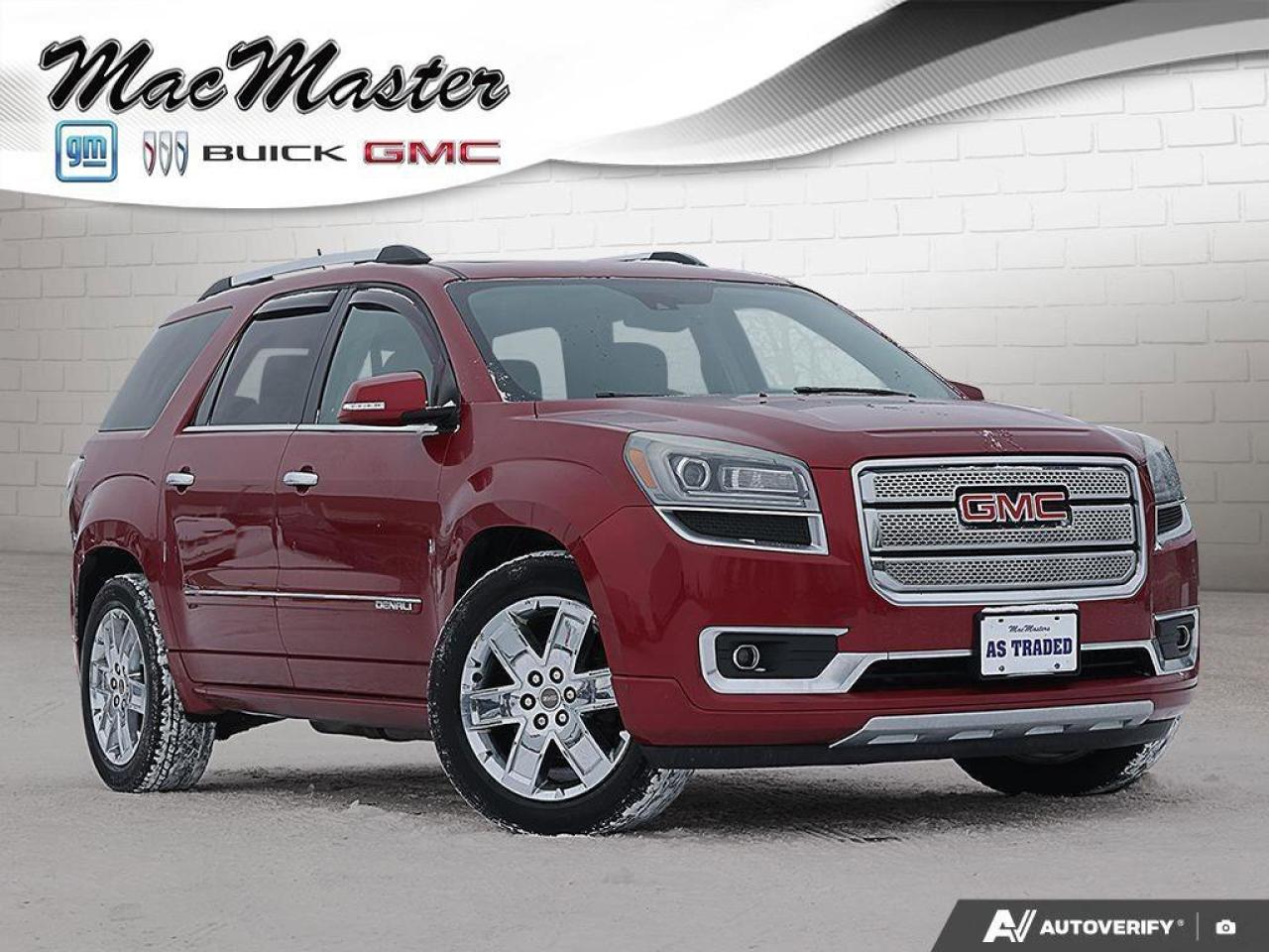 2014 GMC Acadia DenaliDENALI, 3.6L V6, AWD, ALLOYS, LEATHER, AS-TR Photo