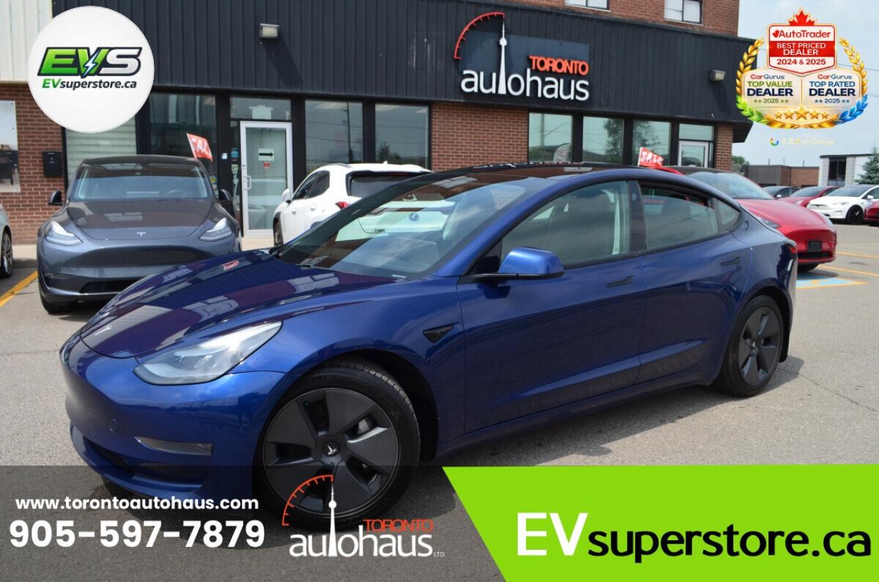 2021 Tesla Model 3 SR+ I OVER 100 TESLAS EVSUPERSTORE.CA Photo