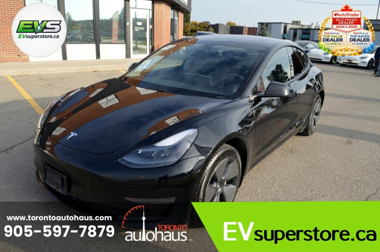 2021 Tesla Model 3 SR+ I OVER 100 TESLAS EVSUPERSTORE.CA Photo