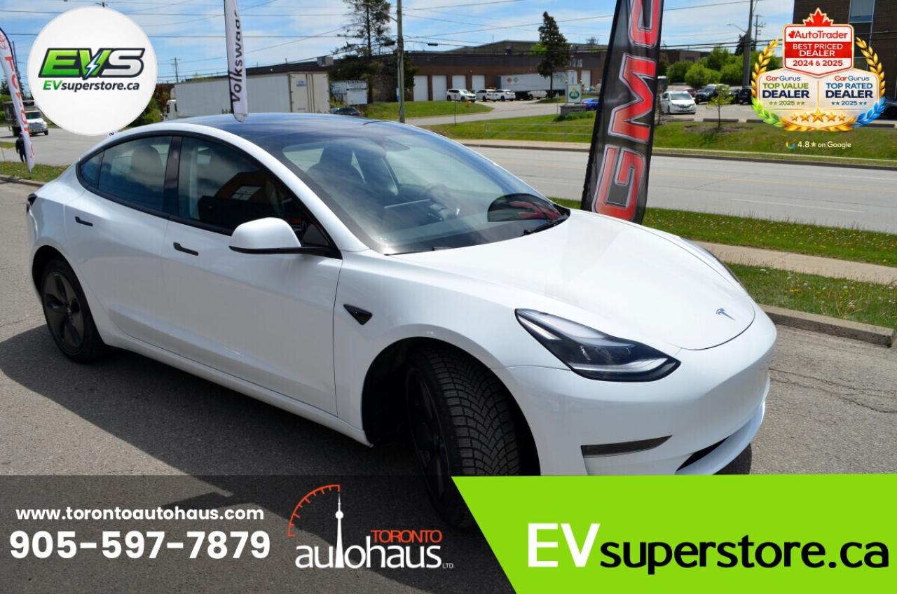 2021 Tesla Model 3 SR+ I OVER 100 TESLAS I EVSUPERSTORE.CA Photo