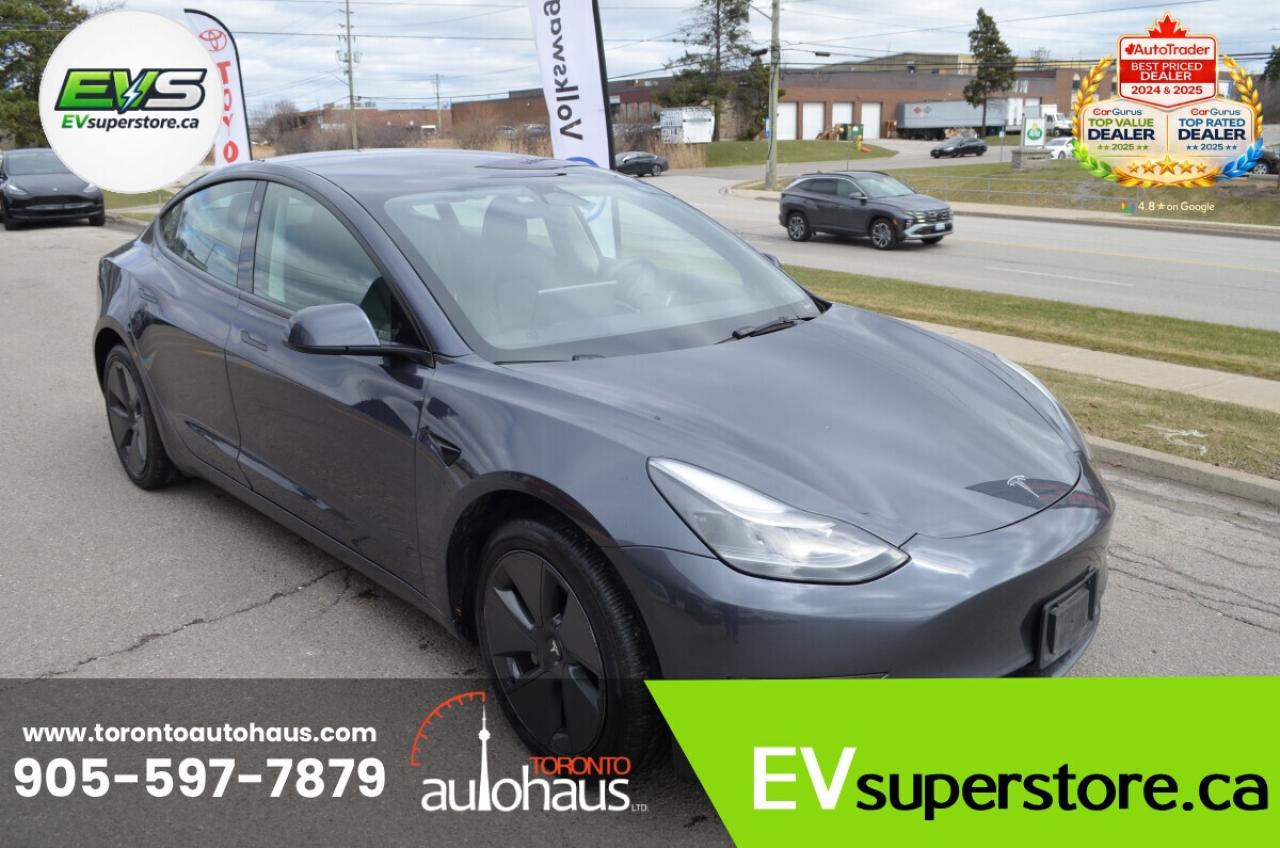 2022 Tesla Model 3 LR AWD I OVER 100 TESLAS EVSUPERSTORE.CA Photo