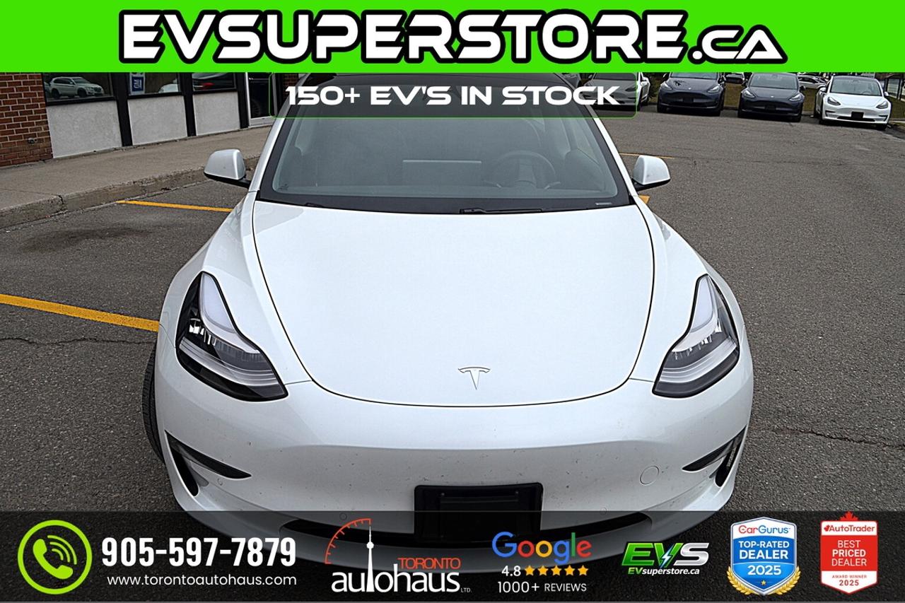 2023 Tesla Model 3 LFP I OVER 100 TESLAS EVSUPERSTORE.CA Photo